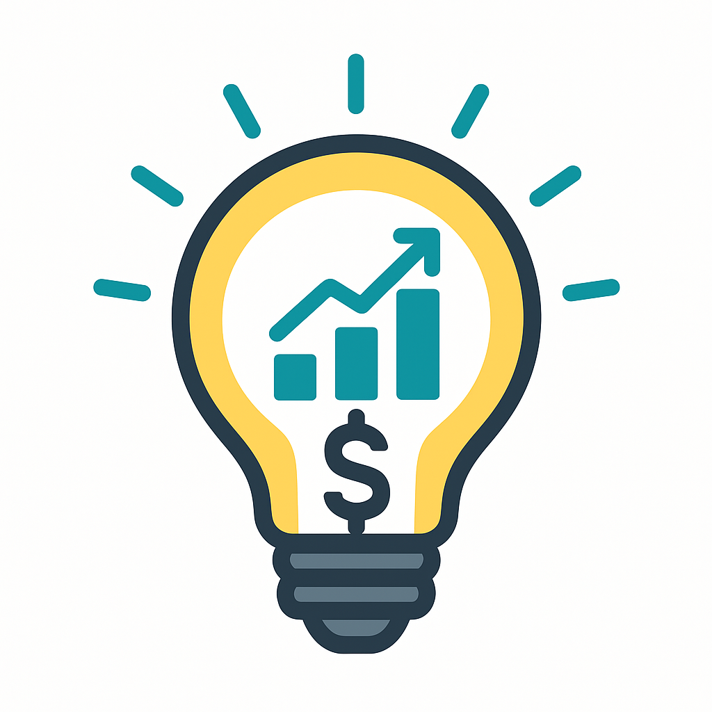 Ícone Insights de Economia